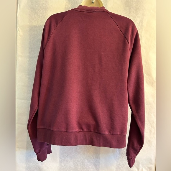 Puma long sleeve training sweat shirt jacket with logo print tape Sz-XL. K16 - Picture 4 of 13